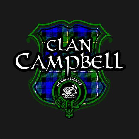 Clan Campbell Surname Scottish Clan Tartan Crest Badge - Scottish Clan ...