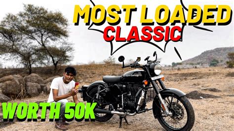 Accessories for Classic 350 worth 50k 🤯| Most Loaded Classic350 Ever ...