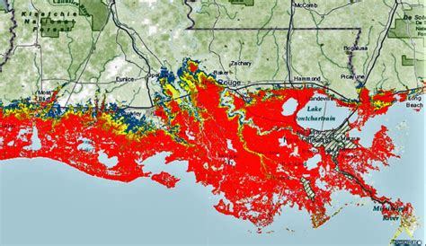 New storm-surge maps from Weather Service show worst-case models | The Lens