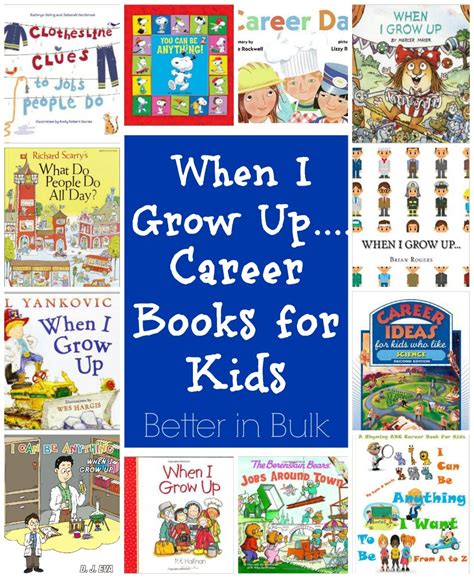 When I Grow Up…Labor Day Career Books for Kids #EntertainmentHOP | Career books, Kids learning ...