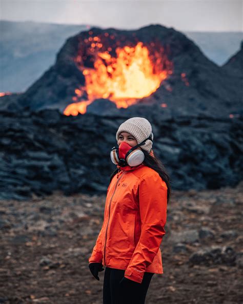 Hiking to the Volcano eruption site in Iceland