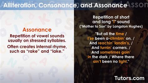 Consonance Examples In Poetry