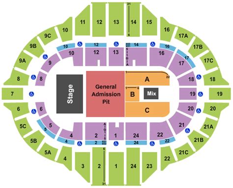 Peoria Civic Center Arena Seating Chart & Maps - Peoria