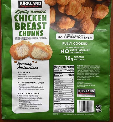 Costco Kirkland Signature Lightly Breaded Chicken Breast Chunks Review ...