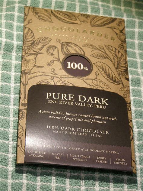 Chocolarder Pure Dark Chocolate 100% - A Gift from Cornwall