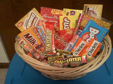 Retro Candy Gift Basket on Storenvy