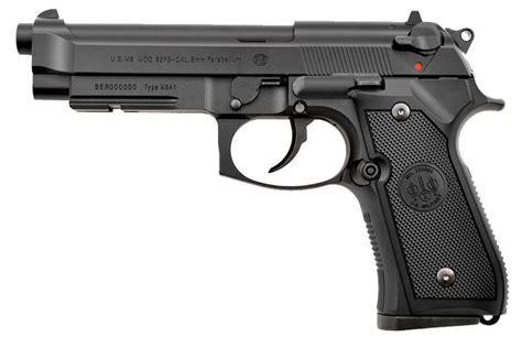 Beretta M9A1 9mm 4.9″ Bl 2-15rd BR92M9A1M - $475 | gun.deals