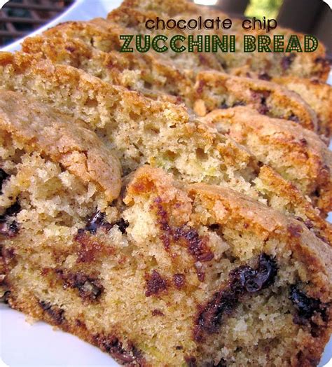 Chocolate Chip Zucchini Bread Recipe : Paula Deen : Food Network ...