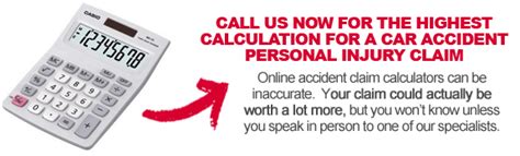 Car Accident Compensation Calculator - No Win No Fee Claims - Accident Claims UK