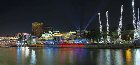 Nightlife at Clarke Quay Singapore Photograph by Jit Lim - Fine Art America