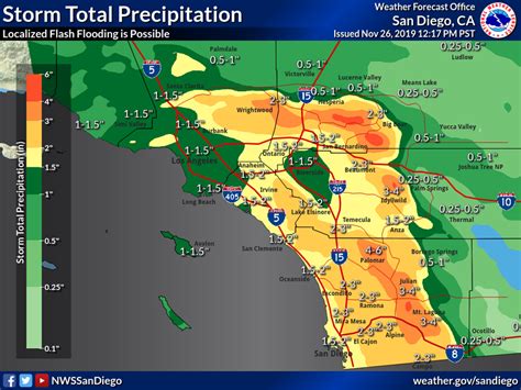 Cold, powerful Thanksgiving storm begins hitting Southern California today – Daily News