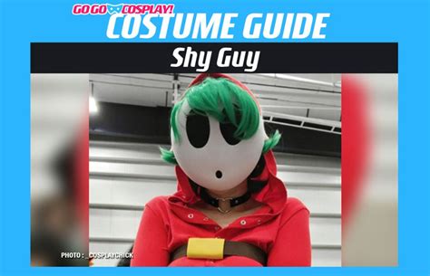 Shy Guy Costume Guide - GO GO COSPLAY