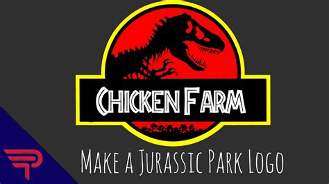 How to make a Custom Jurassic Park Logo! - YouTube