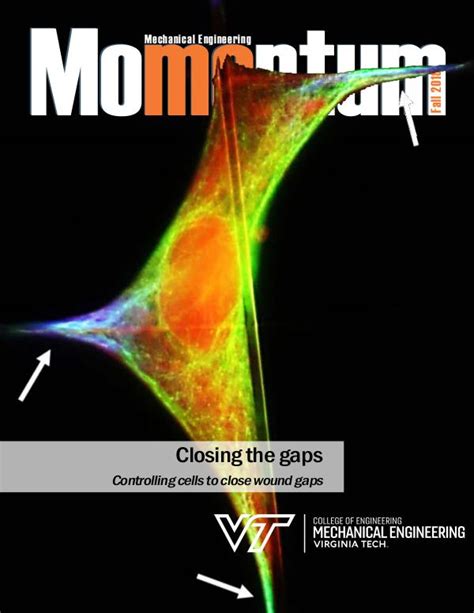 Momentum - The Magazine for Virginia Tech Mechanical Engineering Vol. 3 No. 3 Fall 2018 | Joomag ...