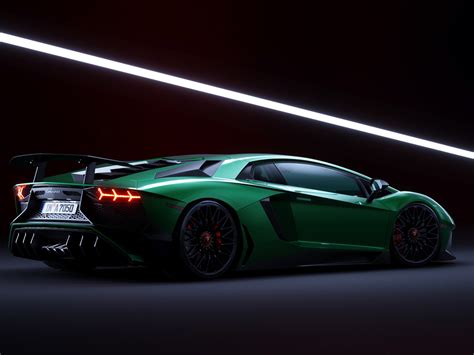 1600x1200 Green Lamborghini Aventador Cgi Wallpaper,1600x1200 ...