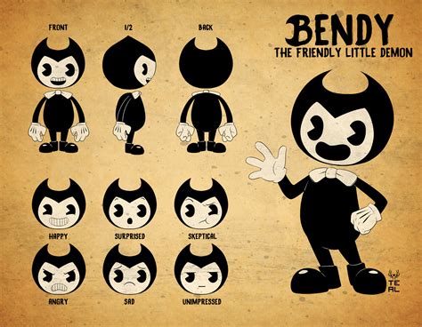 bendy and the ink machine | Tumblr | Bendy and the ink machine, Ink, Character design