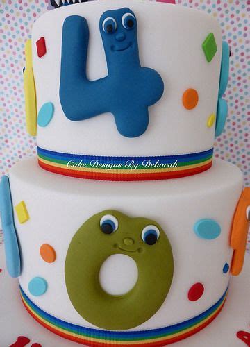 Numberjacks Cake