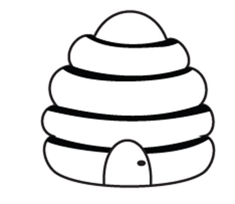 Beehive Outline - ClipArt Best