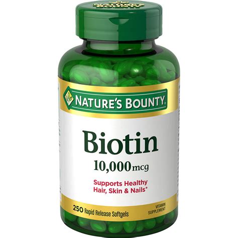 Biotin 10,000mcg 250 Count – Affordable Meds