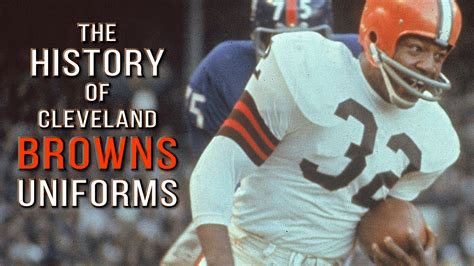 The history of Cleveland Browns uniforms (video)