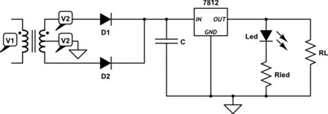 capacitor - Understanding/analyzing a power supply circuit - Electrical ...