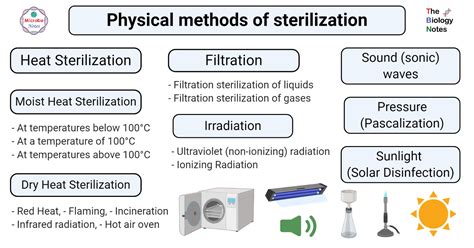 Physical methods of sterilization- Heat, Filtration, Radiation