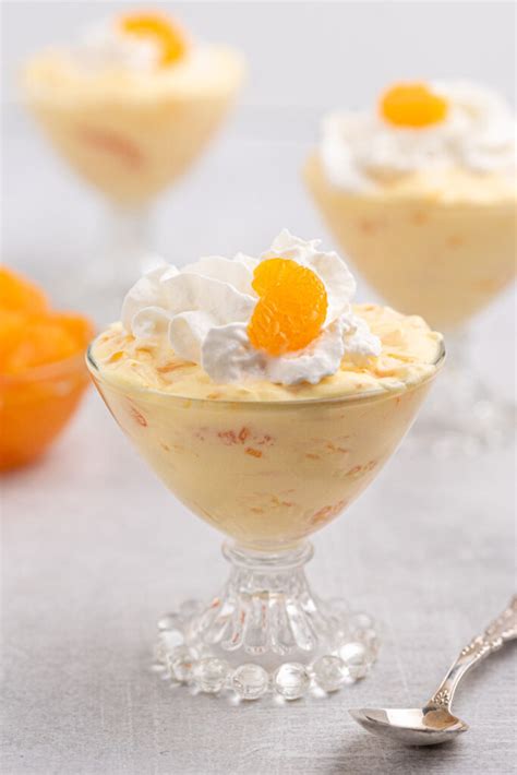 Easy Mandarin Orange Dessert | Cutefetti