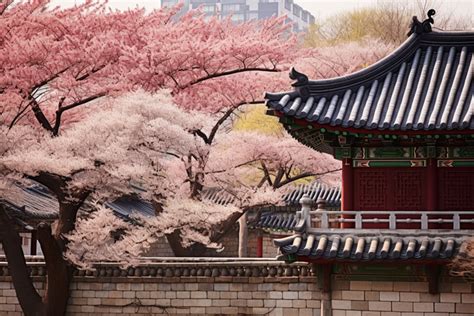 Seoul South Korea Spring Background, Architecture, Ancient Architecture, High Resolution ...