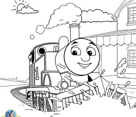 Percy The Train Coloring Pages at GetColorings.com | Free printable ...