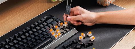 RAZER™ ORANGE TACTILE MECHANICAL SWITCHES GEN‑3