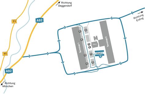 Munich International Airport Terminal Map