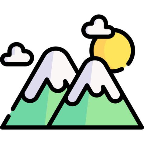 Mountain free vector icons designed by Freepik in 2023 | Vector icon design, Free icons, Vector free