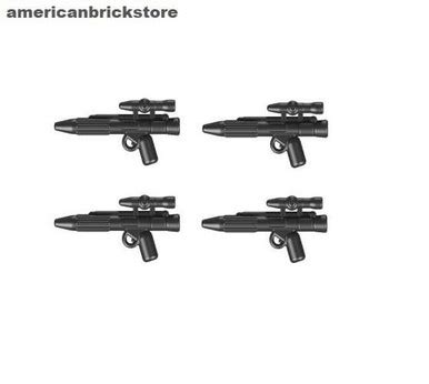 4 DH-17 Blasters for Star Wars Rebel Trooper Minifigures Fleet Trooper ...