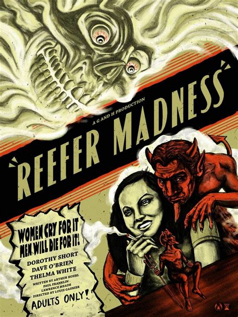 Reefer Madness - Regular | Reefer madness, Movie posters vintage, Cannabis art