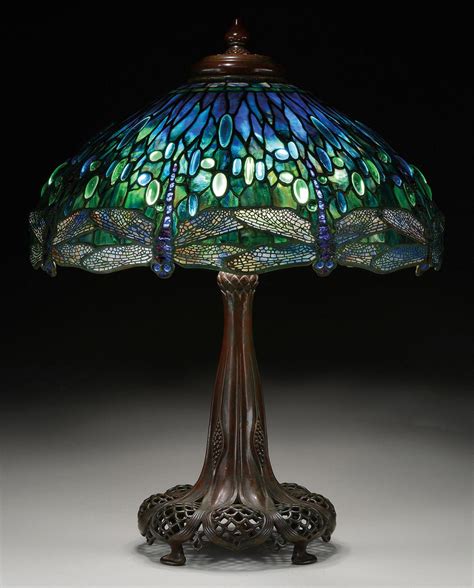 Tiffany Studios dragonfly table lamp sells for more than $500K