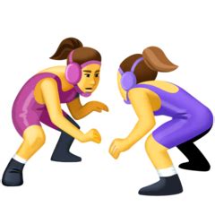 🤼‍♀️ Women wrestling Emoji - Discord Emoji