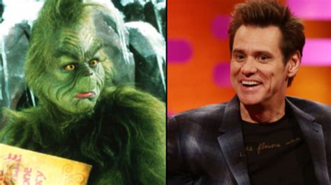 Jim Carrey Getting His Makeup Done For The Grinch | Makeupview.co