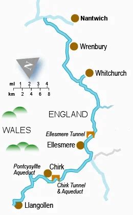 The Llangollen Canal Holiday Guide and Map - Canal Junction