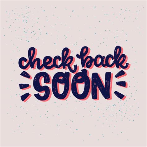 Best Be Back Soon Sign Illustrations, Royalty-Free Vector Graphics & Clip Art - iStock