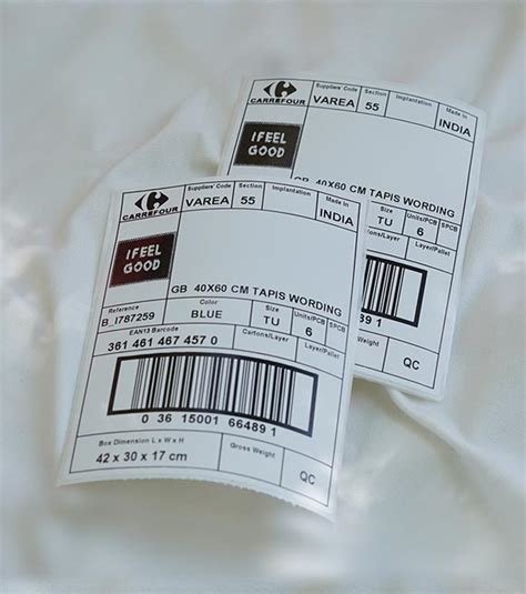 Adhesive Labels For Clothing L Sticky Labels For Clothes L Adhesive ...