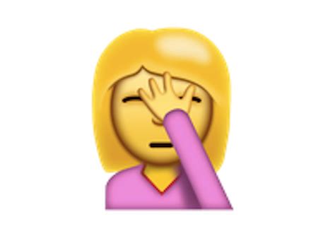 The Face Palm Emoji Is Here To Express What Words Just Cannot Even