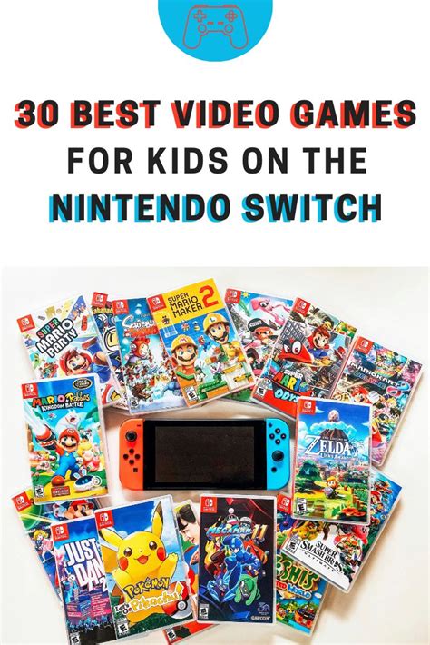 Level Up: The Top 30 Nintendo Switch Games for Kids