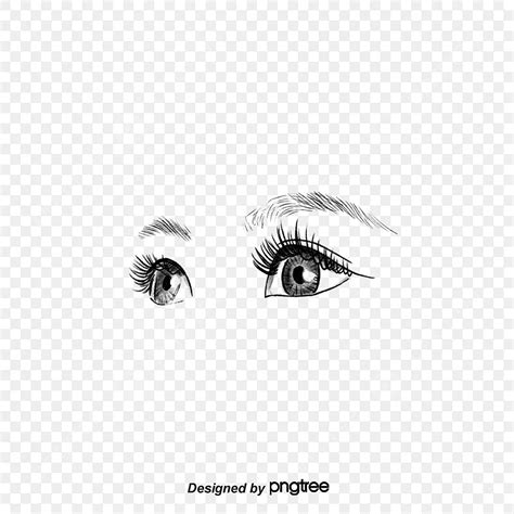 Hand Painted Bright Eyes Vector, Eyes Drawing, Eye Drawing, Hand Drawing PNG Transparent Clipart ...