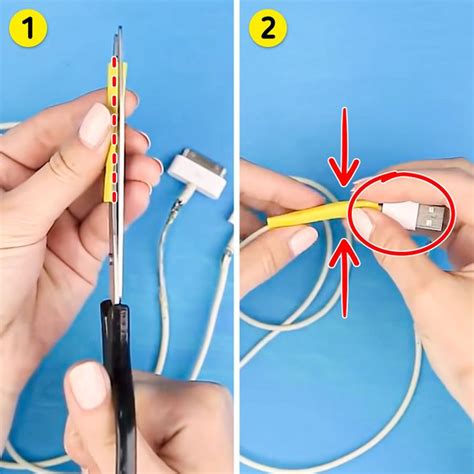 How to Repair a Damaged Charger Cable Yourself / 5-Minute Crafts