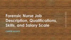 Forensic Nurse Job Description, Skills, and Salary