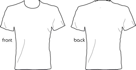 Tshirt Template Sketch (PSD) | Official PSDs