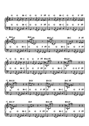 Mission Impossible Theme for Piano | Teaching Resources