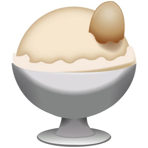 Download Vanila Ice Cream Emoji Icon | Emoji Island