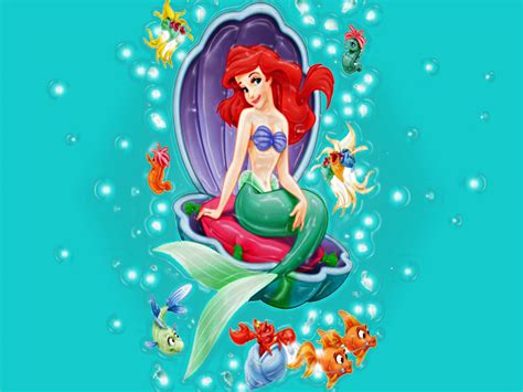 Walt Disney Fan Art - Princess Ariel & Sebastian - Walt Disney Characters Fan Art (39718338 ...