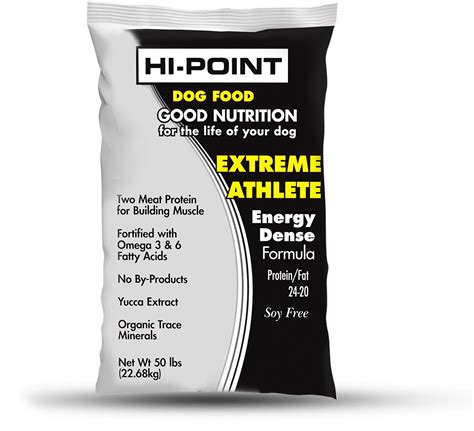 Hi-Point Extreme Athlete | Hi-Point Pet Food